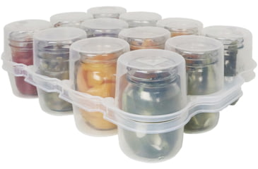 Image of Roots &amp; Harvest SafeCrate for Pint Jars, White/Clear, Small, 1160