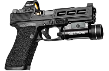 Image of Rosco Manufacturing Bloodline Glock 17 Barrel, 9mm, 4.5in, Pistol, 1-10 Twist, Non-Threaded, Melonite, Black, Black Nitride, BL-G17-9mm-M-STD