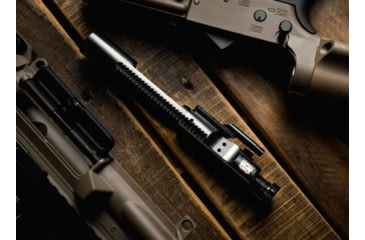 Image of Rosco Manufacturing K9 Greenline Sauce Pack 5.56, 13.95 inch, 1-7 Twist, 1/2 x 28 Thread, Mid-length, Black Nitride, SPK91395556BCGGTMNGB001