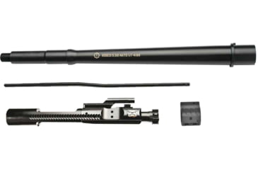 Image of Rosco Manufacturing K9 Sauce Pack Rifle Barrel, 5.56mm, Patrol, 12.5 inch, 1-7 Twist, 1/2x28 Thread, Nitride, Black, SP-K9-125-556-BCG-GTS-NGB-000