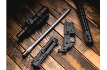 Image of Rosco Manufacturing Purebred .223 Wylde Barrel, 16in, Mid Length, Government, 1-8 Twist, 1/2x28 Thread, 80 Grit Bead Blast, Stainless, PB-16-GVT-223W-8-M