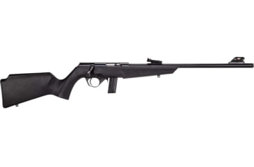 Image of Rossi RB22 Compact Bolt Action Rifle, .22 Long Rifle, 16in Barrel, Synthetic Black Stock, Black, RB22L1611-FRRMPG