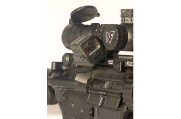 Image of Rotapoint 35 Offset Mount for 30mm Geissele &amp; Reptilia AUS Mounts, Holosun 509T Footprint, Ambi, Black, 30mm, H30