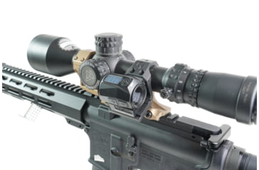 Image of Rotapoint 35 Offset Mount for 30mm Geissele &amp; Reptilia AUS Mounts, Holosun 509T Footprint, Ambi, Black, 30mm, H30