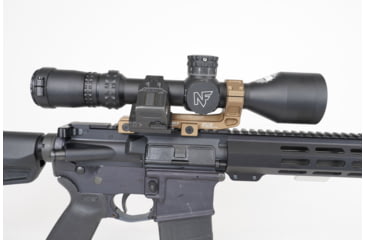 Image of Rotapoint 35 Offset Mount for 30mm Geissele &amp; Reptilia AUS Mounts, Holosun 509T Footprint, Ambi, Black, 30mm, H30