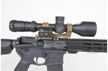 Image of Rotapoint 35 Offset Mount for 30mm Geissele &amp; Reptilia AUS Mounts, Aimpoint Acro Footprint, Ambi, FDE, 30mm, AC30-FDE