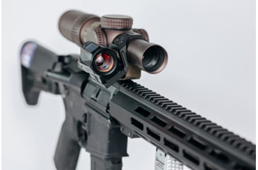 Image of Rotapoint 35 Offset Mount for 30mm Geissele &amp; Reptilia AUS Mounts, Holosun 509T Footprint, Ambi, Black, 30mm, H30