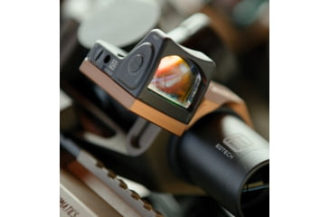 Image of Rotapoint 35 Offset Mount for 34mm Nightforce Rings &amp; Mounts, Trijicon RMR Footprint, Right Hand, FDE, 34mm, NT34