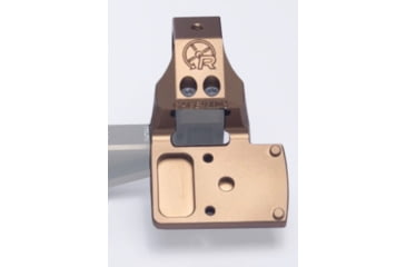 Image of Rotapoint 35 Offset Mount for 34mm Nightforce Rings &amp; Mounts, Trijicon RMR Footprint, Right Hand, FDE, 34mm, NT34