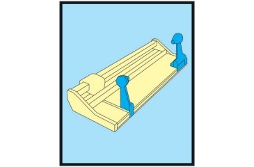Image of Rotatrim 14" Roll Dispenser For Technical And Powertech Cutters RC-RCPTRD