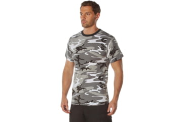 Image of Rothco 100% Cotton Camo T-Shirt - Mens, City Camo, Large, 60580-CityCamo-L