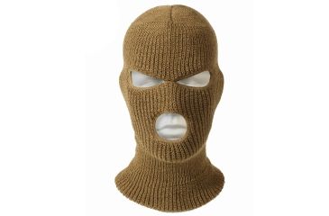 Image of Rothco 3 Hole Face Mask, Coyote Brown, 5439-CoyoteBrown