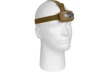 Image of Rothco 5 Bulb LED Headlamp, AAA, Red/White, 90 Lumens, Coyote Brown, 2856