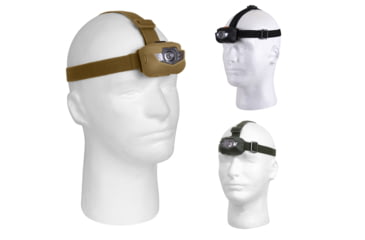 Image of Rothco 5 Bulb LED Headlamp, Black, Coyote Brown, Olive Drab