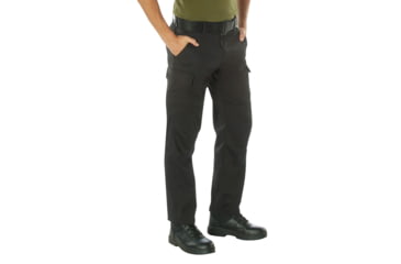 Image of Rothco Active Flex BDU Cargo Pants - Men's, Black, 62072-Black-30Wx30L