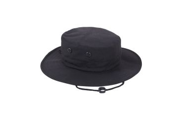 Image of Rothco Adjustable Boonie Hat, Black, 52556-Black