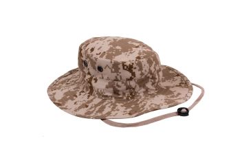 Image of Rothco Adjustable Boonie Hat, Desert Digital Camo, 52554-DesertDigitalCamo