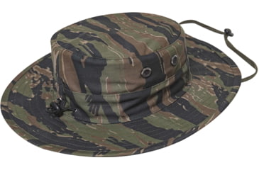 Image of Rothco Adjustable Boonie Hat - Mens, One Size, Tiger Stripe Camo, 52563-TigerStripeCamo