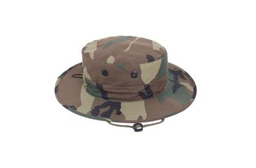Image of Rothco Adjustable Boonie Hat, Woodland Camo, 52558-WoodlandCamo