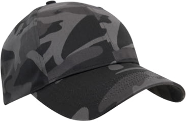 Image of Rothco Adjustable Camo Fatigue Cap 4540, One Size, Black Camo, 3549-BlackCamo-OneSize