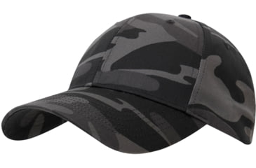 Image of Rothco Adjustable Camo Fatigue Cap 4540, One Size, Black Camo, 3549-BlackCamo-OneSize