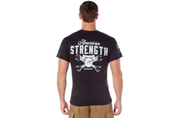 Image of Rothco American Strength T-Shirt - Mens, Black, Large, 18135-Black-L