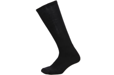 Image of Rothco Anti-Microbial Compression Combat Boot Socks, Mens, Black, Large, 3564-505