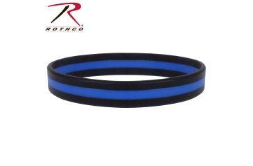 Image of Rothco Aquaforce Thin Blue Line Watch, 8, 1180-8Inch