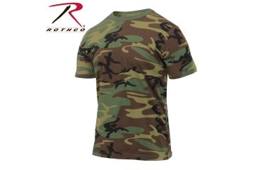 Image of Rothco Athletic Fit Camo T-Shirt, Small, 2894-S