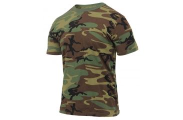 Image of Rothco Athletic Fit Camo T-Shirt
