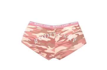 Image of Rothco Baby Pink Camo Booty Camp Booty Shorts &amp; Tank Top, Extra Small, 3976-Bottom-XS