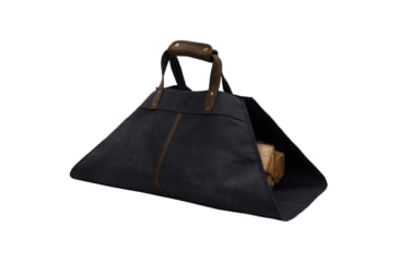 Image of Rothco Backwoods Waxed Canvas Log Carrier, Black, 71080-Black