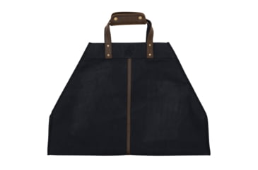 Image of Rothco Backwoods Waxed Canvas Log Carrier, Black, 71080-Black