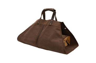 Image of Rothco Backwoods Waxed Canvas Log Carrier, Earth Brown, 71082-EarthBrown