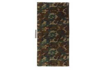Image of Rothco Beach Towel - Military Insignia, Woodland Camo, 2300-WoodlandCamo