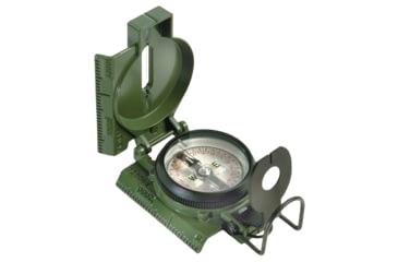 Image of Rothco Cammenga G.I. Special Tritium Lensatic Compass, Olive Drab, 10633