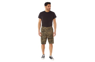 Image of Rothco Camo BDU Shorts, L, Coyote Camo, 65245-CoyoteCamo-L