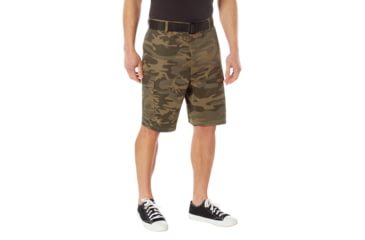 Image of Rothco Camo BDU Shorts, L, Coyote Camo, 65245-CoyoteCamo-L