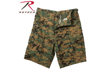 Image of Rothco Camo BDU Shorts, 6-Color Desert Camo, Extra Small, 7072-6-ColorDesertCamo-XS