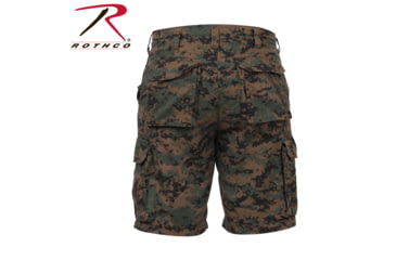 Image of Rothco Camo BDU Shorts, 6-Color Desert Camo, Extra Small, 7072-6-ColorDesertCamo-XS
