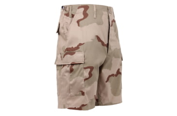 Image of Rothco Camo BDU Shorts, 6-Color Desert Camo, Extra Small, 7072-6-ColorDesertCamo-XS