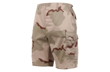 Image of Rothco Camo BDU Shorts, 6-Color Desert Camo, Extra Small, 7072-6-ColorDesertCamo-XS