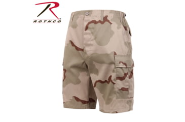 Image of Rothco Camo BDU Shorts, 6-Color Desert Camo, Extra Small, 7072-6-ColorDesertCamo-XS