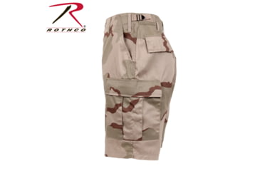 Image of Rothco Camo BDU Shorts, 6-Color Desert Camo, Extra Small, 7072-6-ColorDesertCamo-XS
