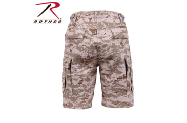 Image of Rothco Camo BDU Shorts, 6-Color Desert Camo, Extra Small, 7072-6-ColorDesertCamo-XS