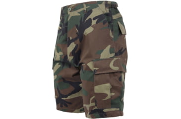 Image of Rothco Camo BDU Shorts, Woodland Camo, Small, 65212-WoodlandCamo-S