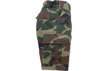 Image of Rothco Camo BDU Shorts, Woodland Camo, Small, 65212-WoodlandCamo-S