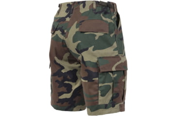 Image of Rothco Camo BDU Shorts, Woodland Camo, Small, 65212-WoodlandCamo-S
