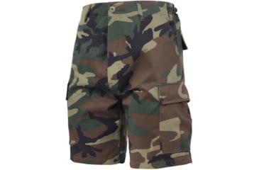 Image of Rothco Camo BDU Shorts, Woodland Camo, Small, 65212-WoodlandCamo-S