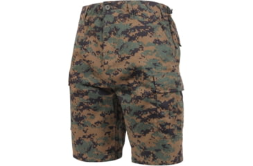 Image of Rothco Camo BDU Shorts, Woodland Digital Camo, Extra Large, 65412-WoodlandDigitalCamo-XL